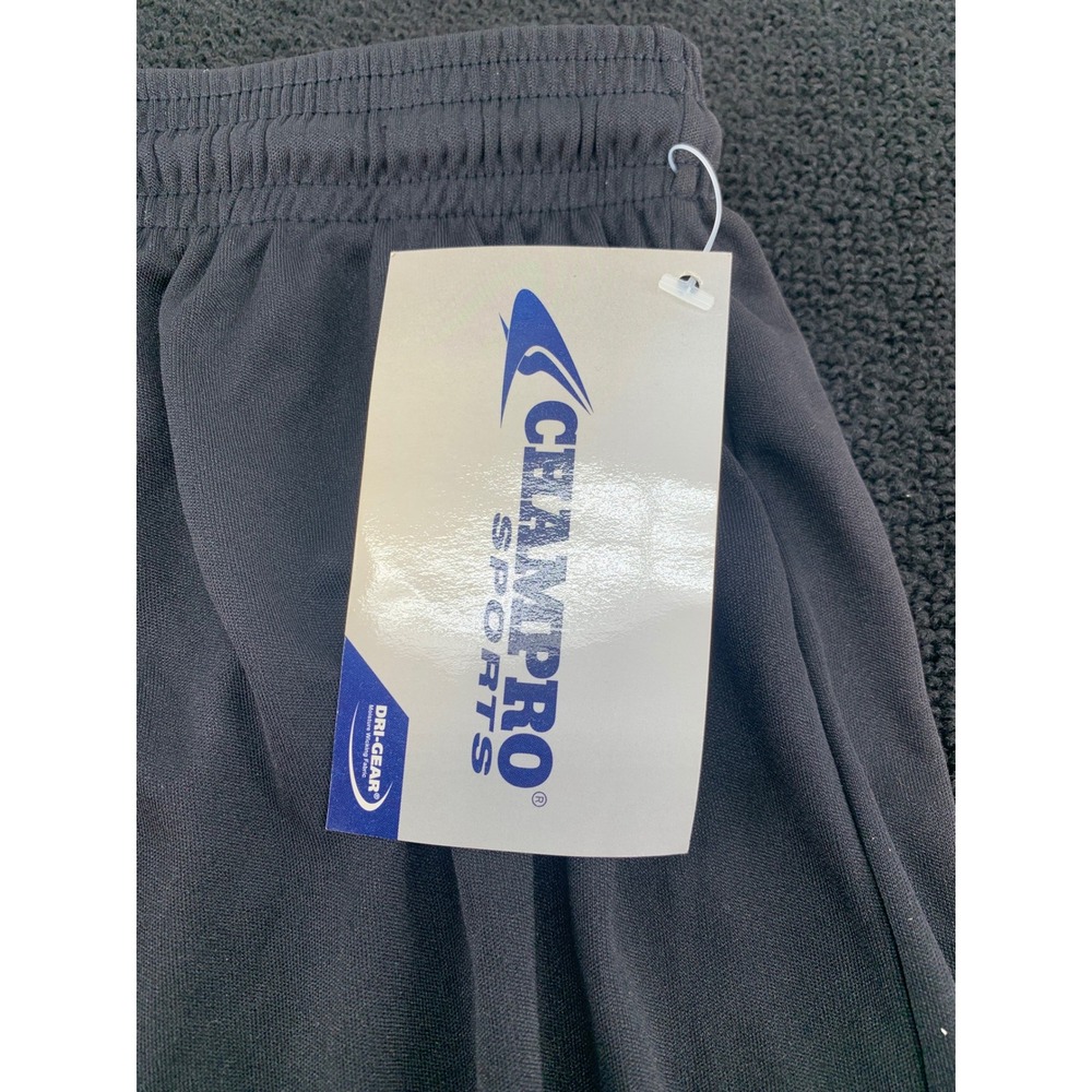 CHAMP PRO SPORTS ADULT L Black Dri Gear Moisture Wicking Athletic Shorts Men‎ - Picture 6 of 6